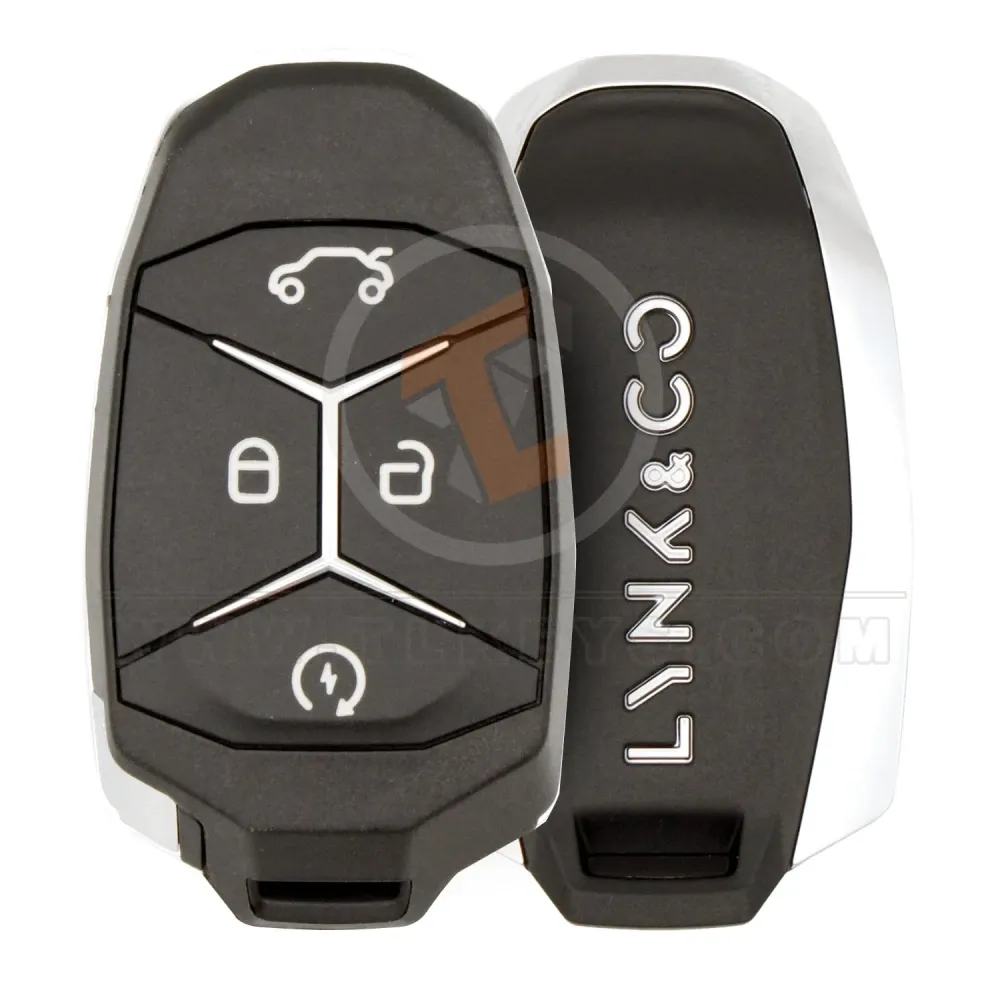 Original lynk co smart key 4 buttons 433mhz fsk