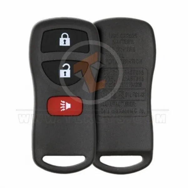 Nissan X Trail TIIDA Flip Key Remote 2002 2009 433MHz 3 Buttons Status Aftermarket