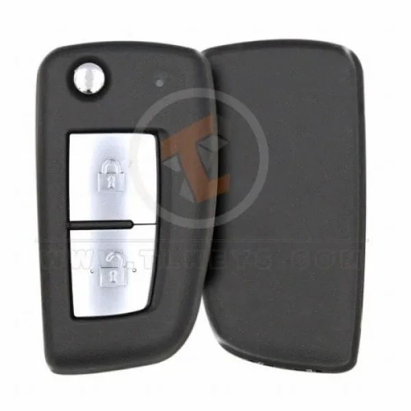 Nissan Rogue Qashqai Flip Key Remote 2010 2016 434MHz 2 Buttons Transponder Chip PCF7961A