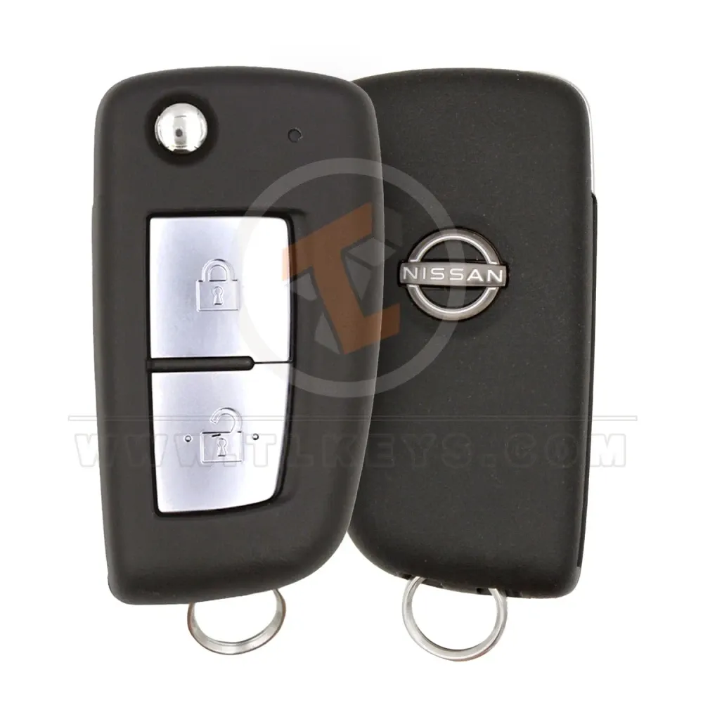 Original nissan xtrail flip key 433mhz 2 buttons
