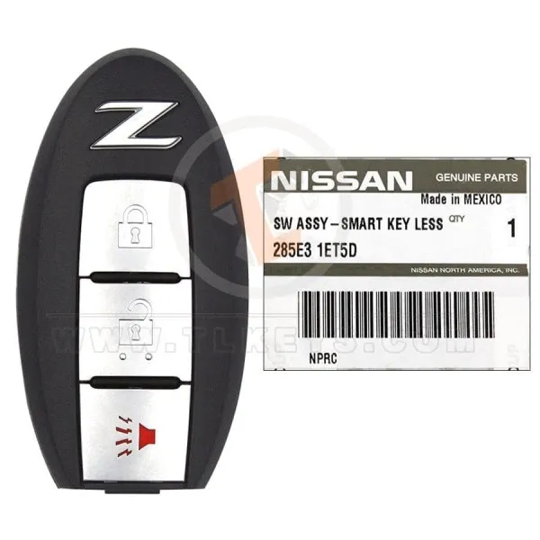 Genuine Nissan Z Smart Proximity 2018 2020 P/N: 285E3 1ET5D 315MHz Buttons 3 Genuine Nissan Z Smart Proximity 2018 2020 P/N: 285E3 1ET5D 315MHz Buttons 3