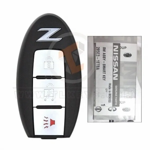Auténtico Nissan 370Z Smart Proximity 2009 2019 P/N: 285E3 1ET8A 433MHz Botones 3