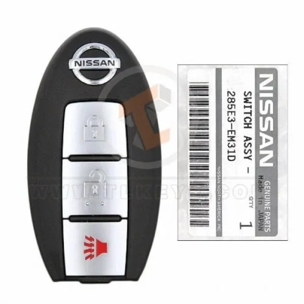 Genuine Nissan Pathfinder Rogue Smart Proximity 2007 2013 P/N: 285E3 EM31D Frequency 315MHz