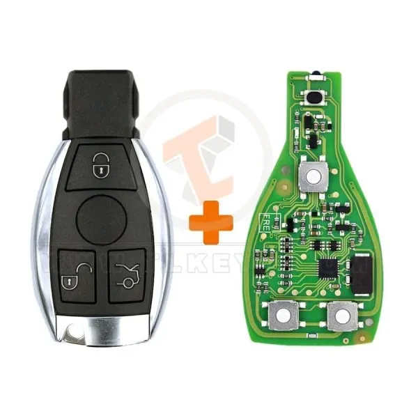 Xhorse Mercedes Benz Fobik Key Remote Shell 3 Buttons Buttons 4