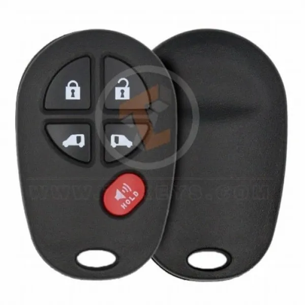 Xhorse XKTO08EN Wired Normal Key Remote 5 Buttons Without Chip Xhorse