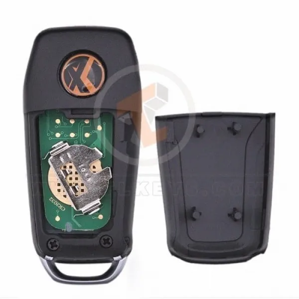 Xhorse XNFO01EN Wireless Flip Key Remote 4 Buttons Transponder Chip ID 47