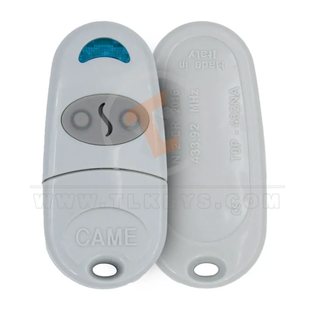 Garage remote control top 432na silver main