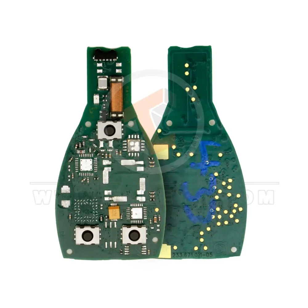 Mercedes benz fobik empty board 3 buttons