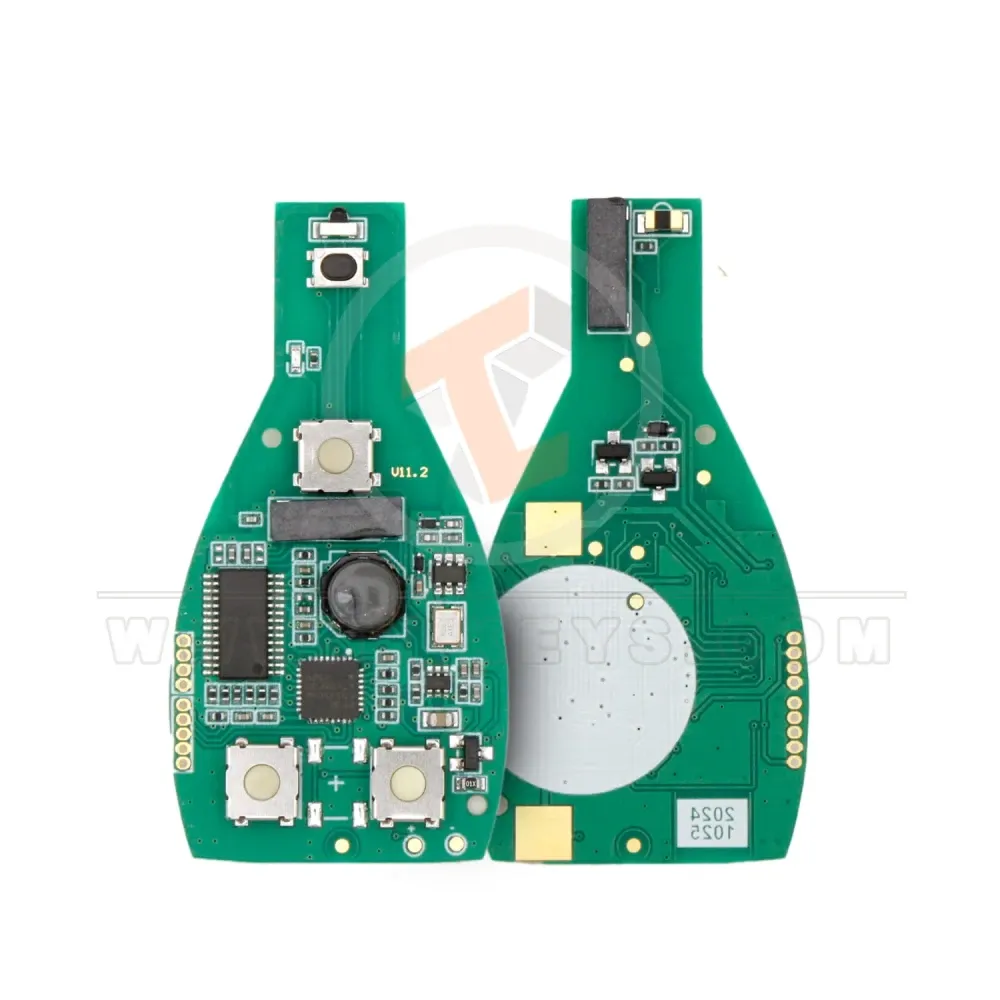 Mercedes benz smart pcb board 3 buttons 433mhz nec processor Mercedes benz smart pcb board 3 buttons 433mhz nec processor
