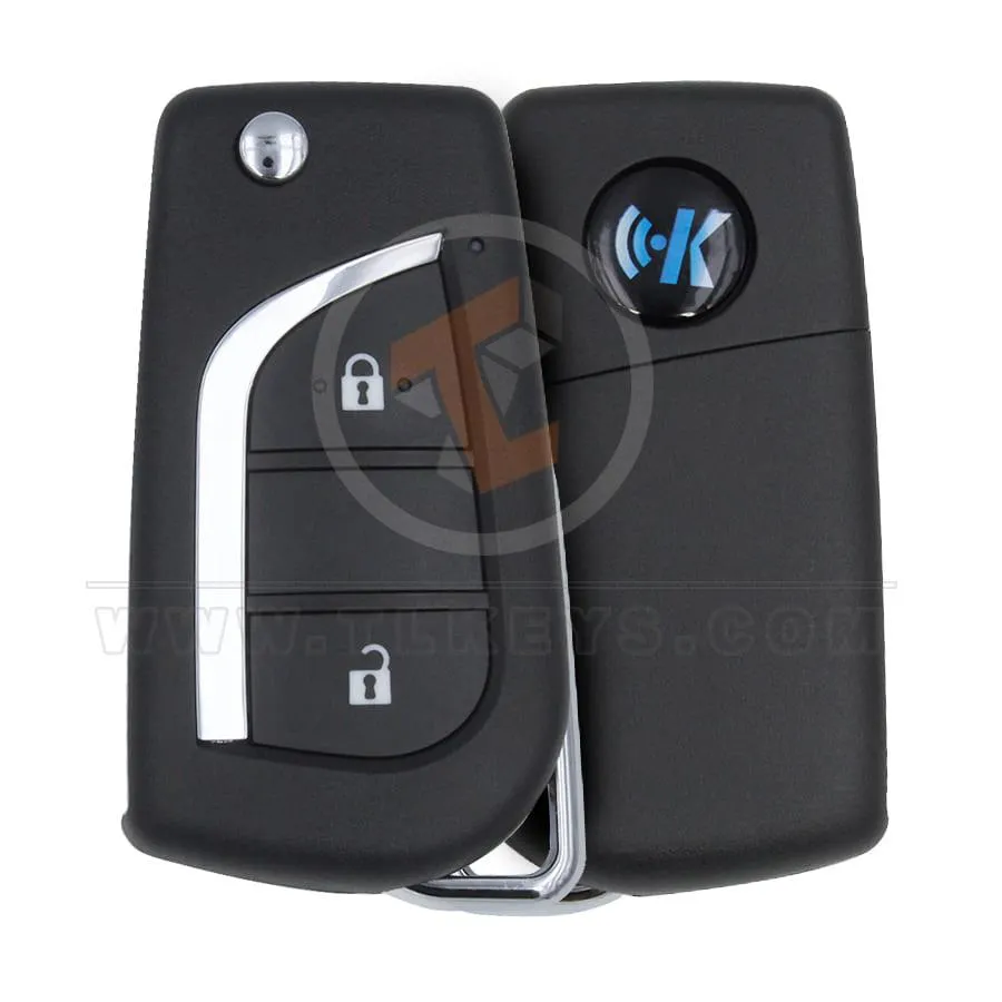 Keydiy KD B13 2 Mando abatible universal con 2 botones tipo Toyota 2 Keydiy KD B13 2 Mando abatible universal con 2 botones tipo Toyota 2
