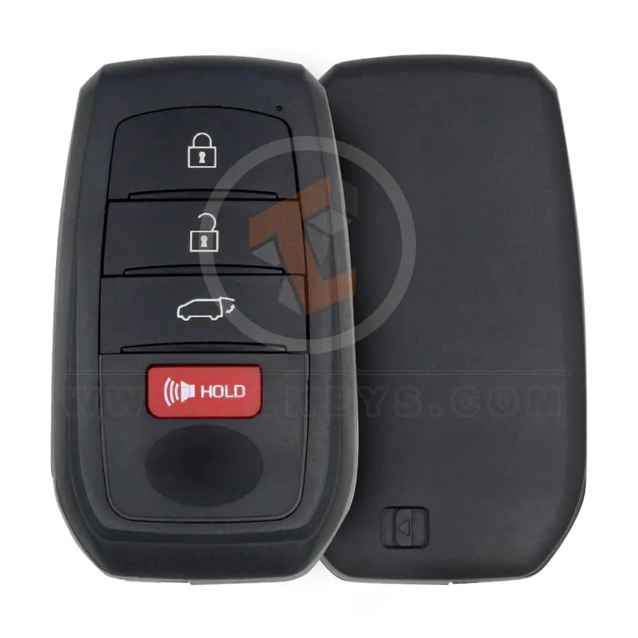 KeyDiy TB01 4 Toyota Lexus Universal Smart Key Remote 3+1 Tasten mit 8A Transponder Chip Tasten 4