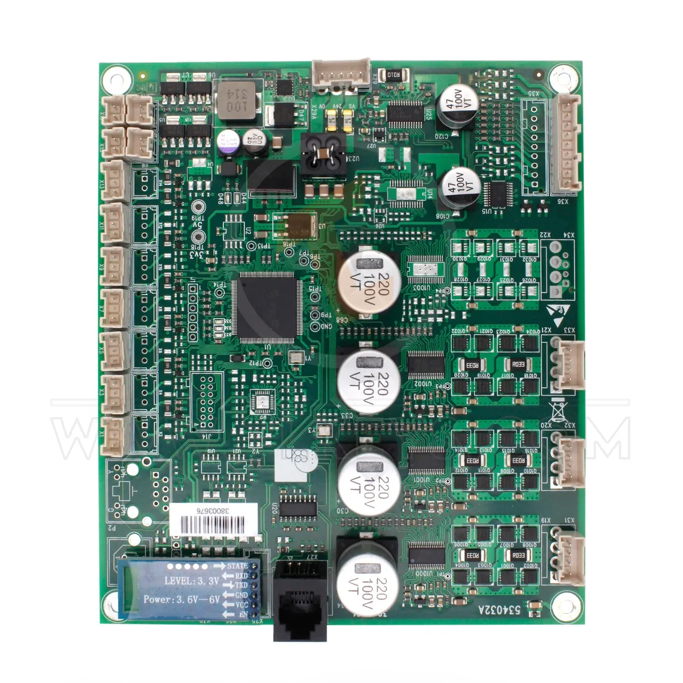 Pièces de rechange Keyline Giotto Vers. Carte d'axe de base V2 RIC10953B