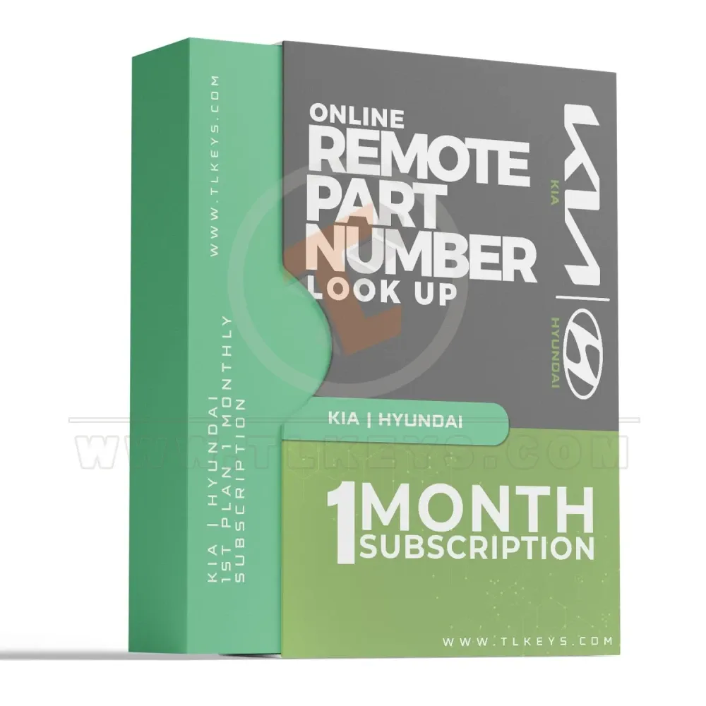 Kia hyundai part number monthly subscription