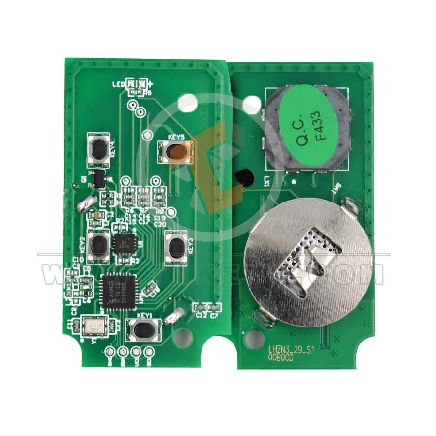 Lonsdor Smart Key Board for Land Rover Jaguar 2018 2022 5 buttons 433 MHz Frequency 433MHz