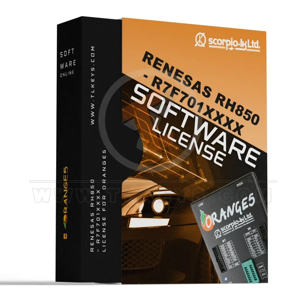Renesas rh850 r7f701xxxx license for orange5