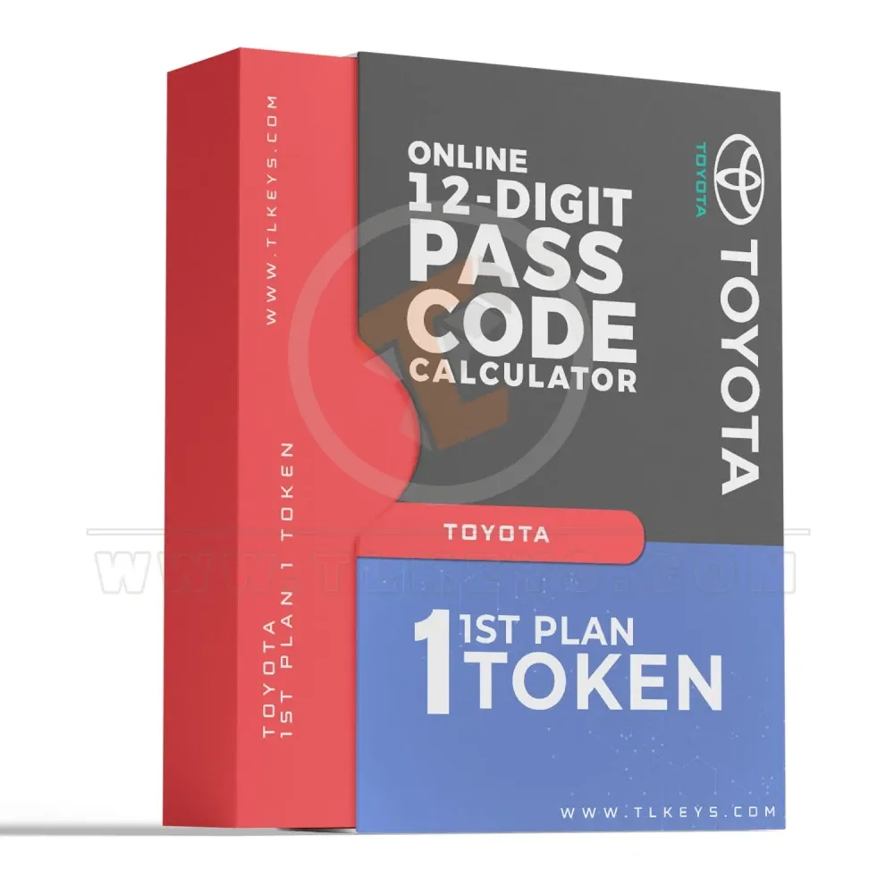 Toyota 1st plan 1token Toyota 1st plan 1token