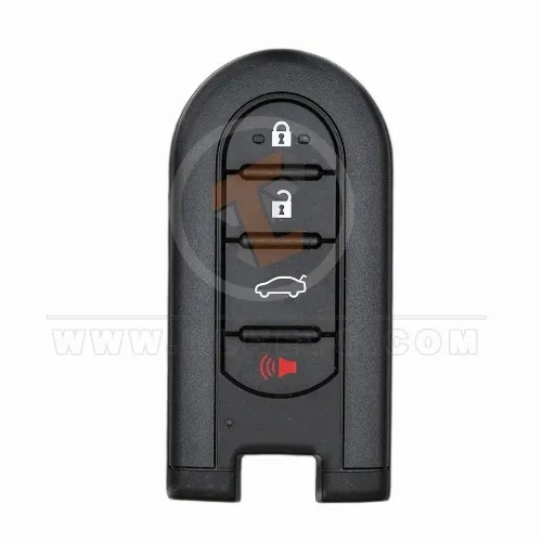 Genuine Remote Key Perodua 434MHz 4 Buttons PCF7953 (HITAG3) Remote Type Remote Key