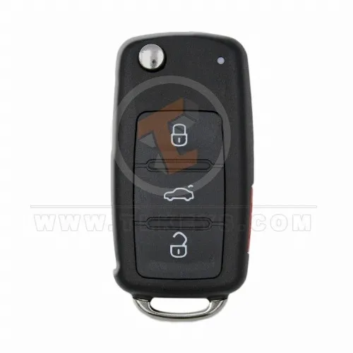 Original Volkswagen Passat Jetta Flip Key Remote 2016 2017 P/N: 5F0 827 202 AD Remote Type Smart Proximity