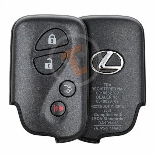 Genuine Lexus ES350 LS460 Smart Proximity 2007 2010 P/N: 89904 30322 Remote Type Smart Proximity Genuine Lexus ES350 LS460 Smart Proximity 2007 2010 P/N: 89904 30322 Remote Type Smart Proximity
