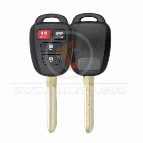 Head Key Remote Toyota Camry 2012 2014 314.4MHz 4 Buttons Aftermarket Remote Type Head Key Remote