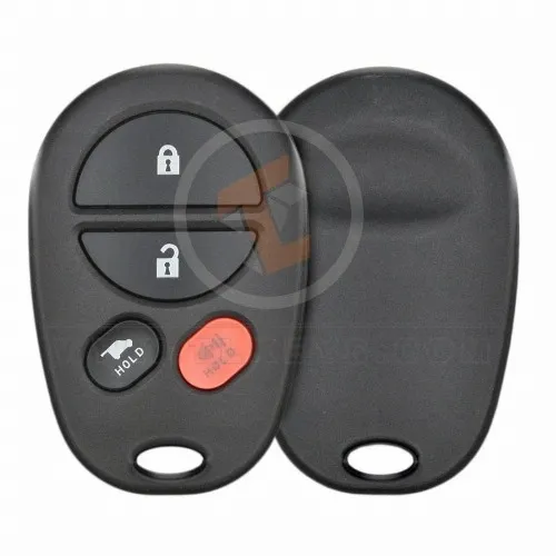 Remote Key Toyota 314.4MHz FCC ID: GQ43VT20T 4 Buttons Aftermarket Remote Type Remote Key
