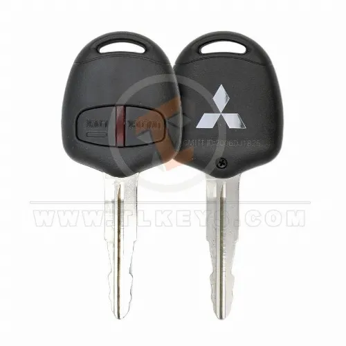 Original Mitsubishi Lancer Head Key Remote 2008 2012 433MHz 2 Buttons Remote Type Head Key Remote