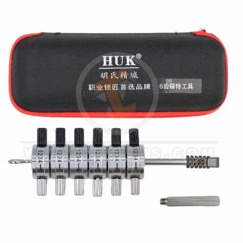 Jaguar Premium 6 Cut Tibbe Lock Pick And Decoder 2000 up Status Aftermarket