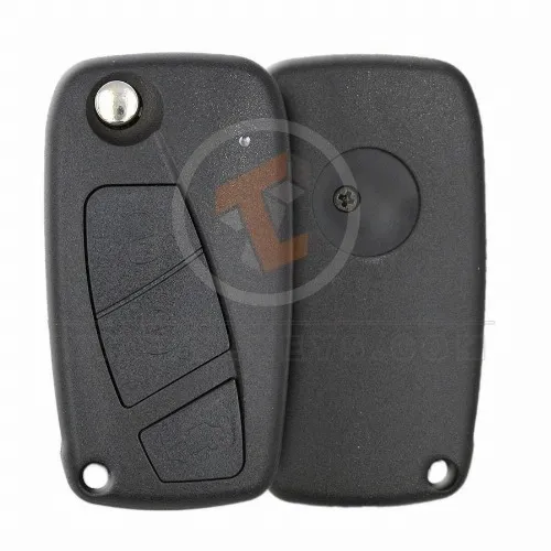 Flip Key Remote FIAT 2006 2014 433MHz 3 Buttons Aftermarket PCF7941 Remote Type Flip Key Remote