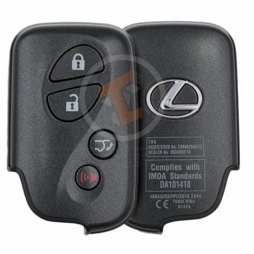 Genuine Lexus RX350 RX270 Smart Proximity 2008 2011 P/N: 89904 48245 Remote Type Smart Proximity Genuine Lexus RX350 RX270 Smart Proximity 2008 2011 P/N: 89904 48245 Remote Type Smart Proximity