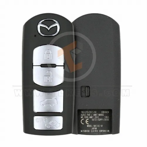 Genuine MAZDA CX 5 Smart Proximity 2017 2018 P/N: TKY0 67 5DY 433MHz Remote Type Smart Proximity