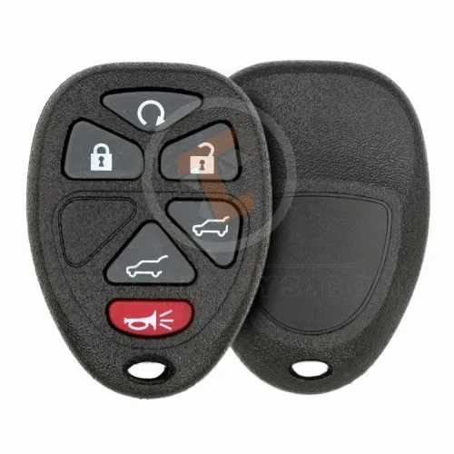 Remote Key GMC 2004 2012 315MHz FCC ID: OUC60270 6 Buttons Aftermarket Remote Type Remote Key Remote Key GMC 2004 2012 315MHz FCC ID: OUC60270 6 Buttons Aftermarket Remote Type Remote Key