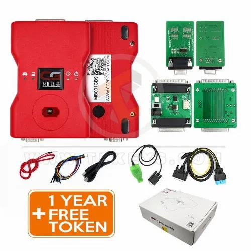 CG CGMB Programmer Device + CGDI MB AC Adapter Work With Mercedes W164 W204 W221 W209 W246 W251 W166 For Data Acquisition With One Year Free Token For Middle East Market Key Programming Diagnostics Tools