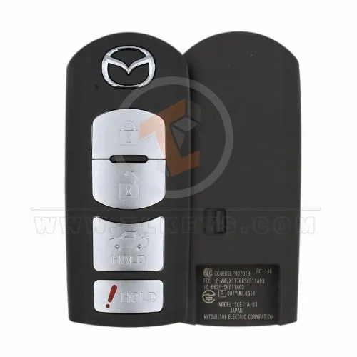 Genuine MAZDA MAZDA3 Smart Proximity 2010 2013 P/N: BBY2 67 5RY Remote Type Smart Proximity
