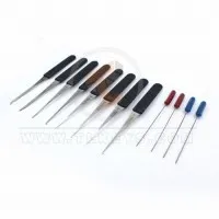 Klom 12 Pieces Broken Key Extractor Set BLACK Opening Tool Type Pick Tool
