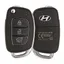 Refurbished Hyundai Santa Fe 2016 2018 Flip Key Remote P/N: 95430-2W410