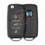 KeyDiy KD Flip Key Remote 4 Buttons Volkswagen Type B08-3+1