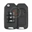 KeyDiy KD Flip Key Remote 3 Buttons Universal PCF Honda Type NB10-3