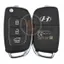 Genuine Hyundai Santa Fe IX20 2014 Flip Key Remote P/N: 95430-1K500