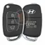 Genuine Hyundai Santa Fe 2014 2018 Flip Key Remote P/N: 95430-2W410