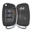 Genuine Hyundai Elantra 2016 2018 Flip Key Remote P/N: 95430-F2110