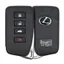 أصلي لكزس ES250 ES300H 2013 2014 مفتاح بعيد ذكي للقرب P/N: 89904-30C80
