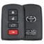 Orijinal Toyota Land Cruiser Harrier 2016 2018 Akıllı Yakınlık Uzaktan Anahtar P/N: 89904-60K00