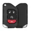  Jeep Wrangler Flip Key Remote 2018 2020 P/N: 68416784AB 433MHz