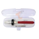 1739186531 locksmith tool hu66 4 inner groove lock pick set red handle