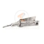 original lishi lock pick car key decoder 2 in 1 ne71r side1