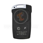 bmw cas1 2002 2007 normal key 4 buttons 433 mhz back