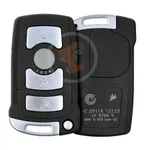 bmw cas1 2002 2007 normal key 4 buttons 433 mhz main