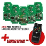 lonsdor smart key pcb board ft02 ph0440b for toyota 2018 2021 x5 pcs 1