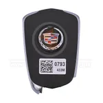 genuine cadillac ats 2015 smart key remote 5 buttons 433 mhz back