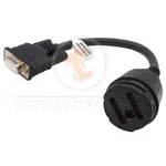 xhorse xdnp13 db9 cable for benz eis ezs adapters work with mini prog 1 35065